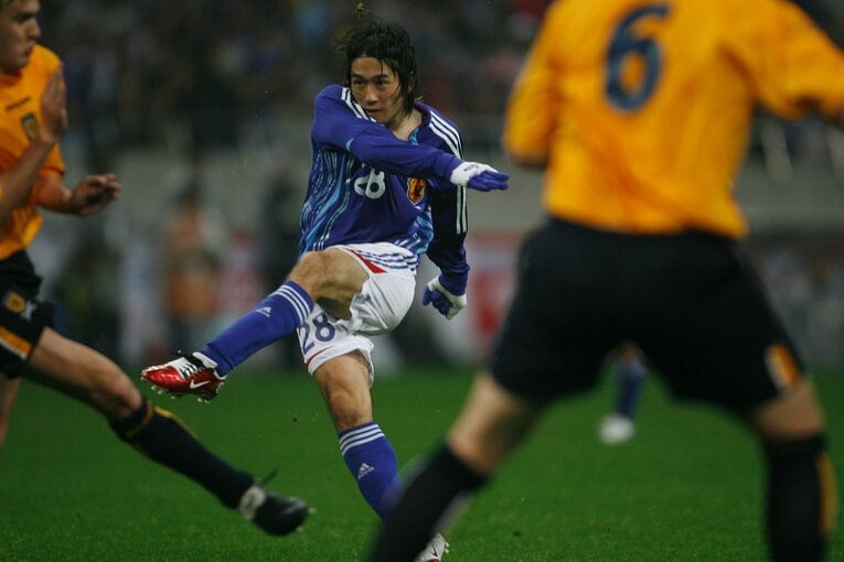玉田圭司（2006年ドイツW杯アジア予選）©︎Naoya Sanuki