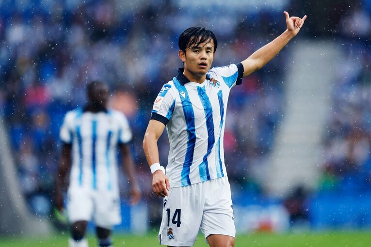 久保建英2ゴールでソシエダスタッフ「なんて日だ！」“動画には映らない”タケの喜怒哀楽…ナゾの“16メッセージ”は本人談「ヒミツです」(3)