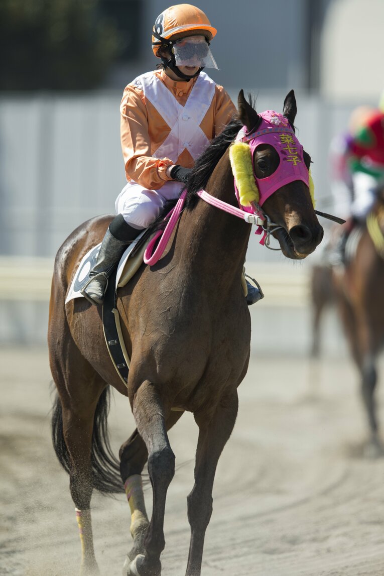 2016年3月、デビュー当時の藤田菜七子（18歳）©Shiro Miyake