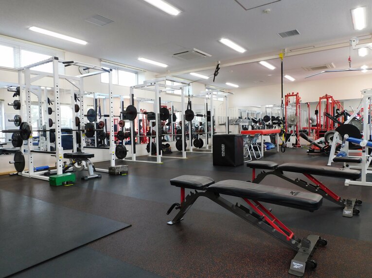 ウェイトルーム　©Jun Aida