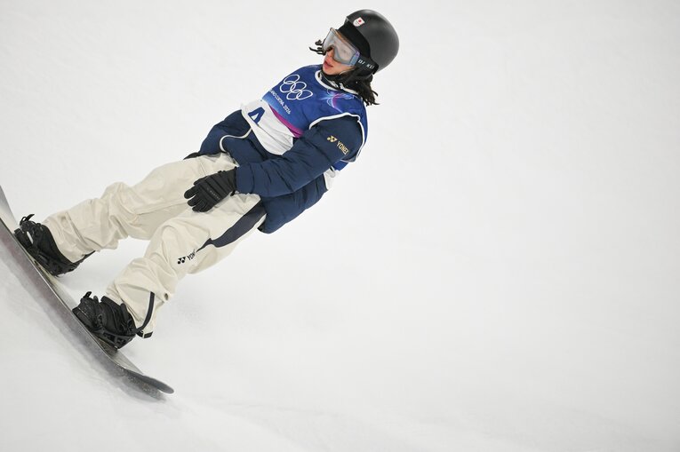 ミラノ五輪男子ハープパイプ決勝【スワイプするとそのほかの写真もご覧になれます】　©Nanae Suzuki／JMPA