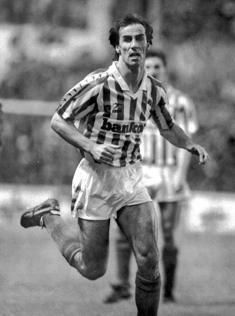 レアル・ソシエダでクラブ最多599試合出場の記録を持つ”ラ・レアルのレジェンド”ゴリス　©︎PHIL BALL