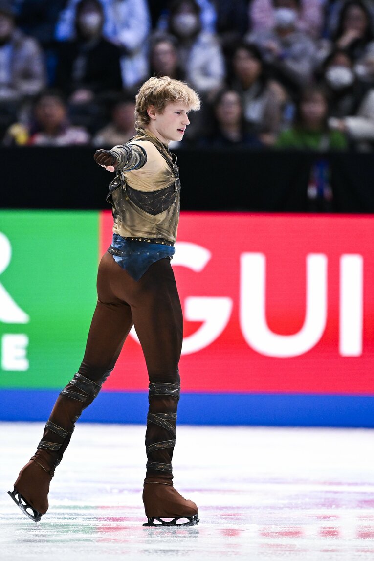 GPファイナルで圧巻の優勝を果たしたイリア・マリニン　©Asami Enomoto