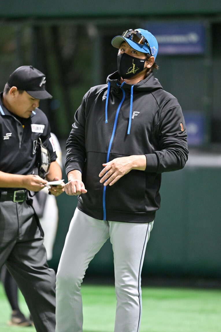 新庄監督の大胆な采配が日本ハムに勢いを引き寄せていた　©Hideki Sugiyama