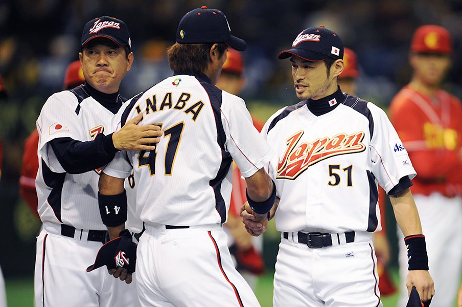 「イチロー選手」と「稲葉さん」球界の上下関係を越えたリスペクト。<Number Web> photograph by Naoya Sanuki