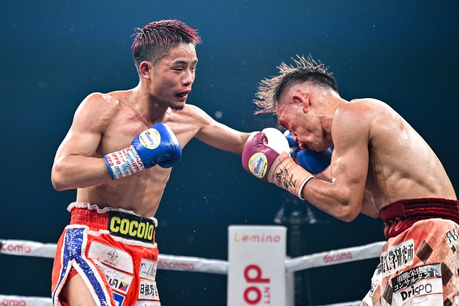 アマチュアの強豪・芦屋学園高出身の穴口は、高校で2冠を達成。芦屋大時代に東京五輪を目指したが、国内予選で敗れて一時リングから離れ、その後プロへ転身した。2021年7月デビュー、この試合まで6連勝(2KO)無敗と破竹の勢いで勝ち進み、将来性が期待されていた ©︎Hiroaki Yamaguchi