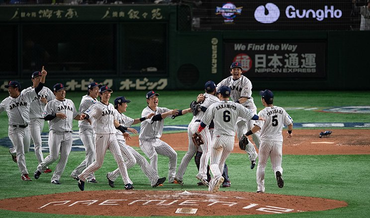 プレミア12の優勝時©Getty Images