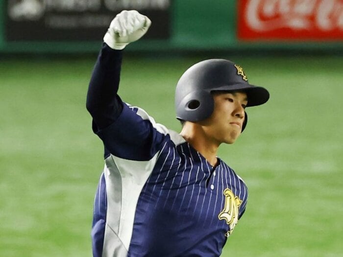 多数のプロ野球スカウトが最初に推す「1位当確」の大学生外野手とは…? これが野手“ドラ1候補”ベスト10《ドラフト中間報告》<Number Web> photograph by KYODO