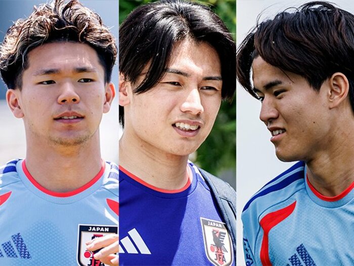 「ポジション争いはあるけど」上田綺世27歳も後藤啓介21歳も…「綺世くんを見て」「（塩貝）健人と引っ張る」日本代表FWに根付く“他国と違うサイクル”＜Number Web＞ photograph by Kiichi Matsumoto/JMPA