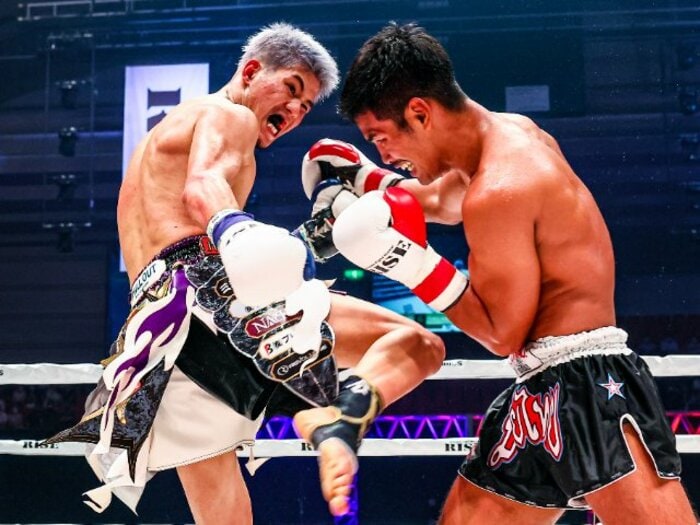 キック界の“那須川天心ロス”を癒やすのは誰か? 惜敗の原口健飛に辛勝の海人、かつて魔裟斗が放っていた「ホンモノのオーラ」を持つものは…<Number Web> photograph by Susumu Nagao