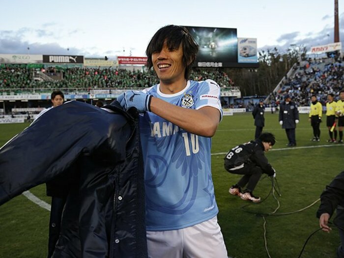 中村俊輔「今のままじゃ勝てない」J1参入決定戦3時間前、磐田の真実。<Number Web> photograph by J.LEAGUE
