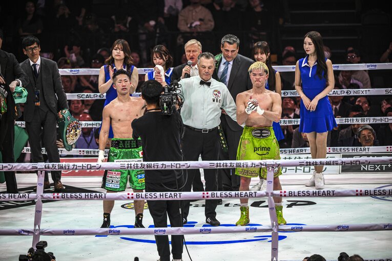 井上拓真が世界王者に返り咲き、那須川天心はキャリア初黒星を喫した　©Takuya Sugiyama