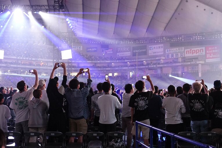 5月6日の東京ドーム　©Koji Fuse