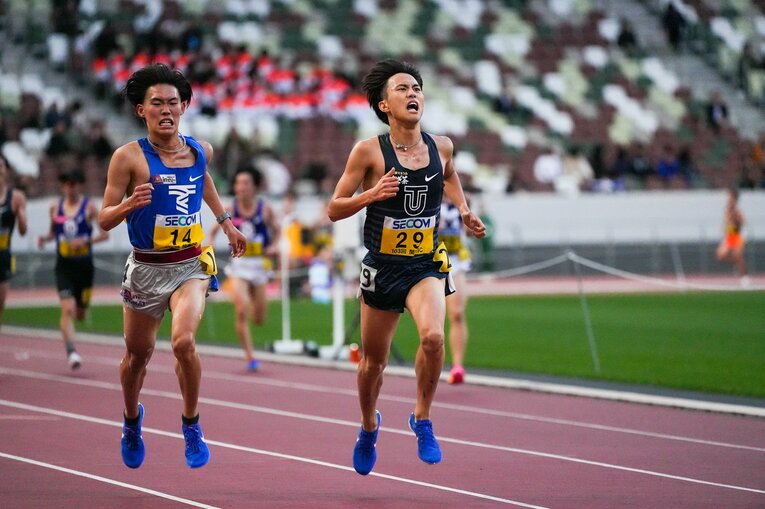 昨年の関東インカレ1万ｍでは28分9秒の好記録で6位に食い込む。大器の覚醒が期待されたが…　©︎Satoshi Wada