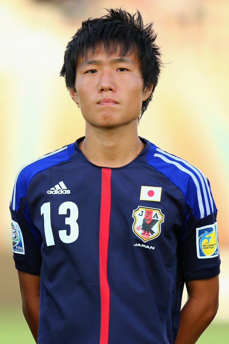 写真は2013年10月のU-17W杯。17歳の頃の三竿健斗　©Getty Images