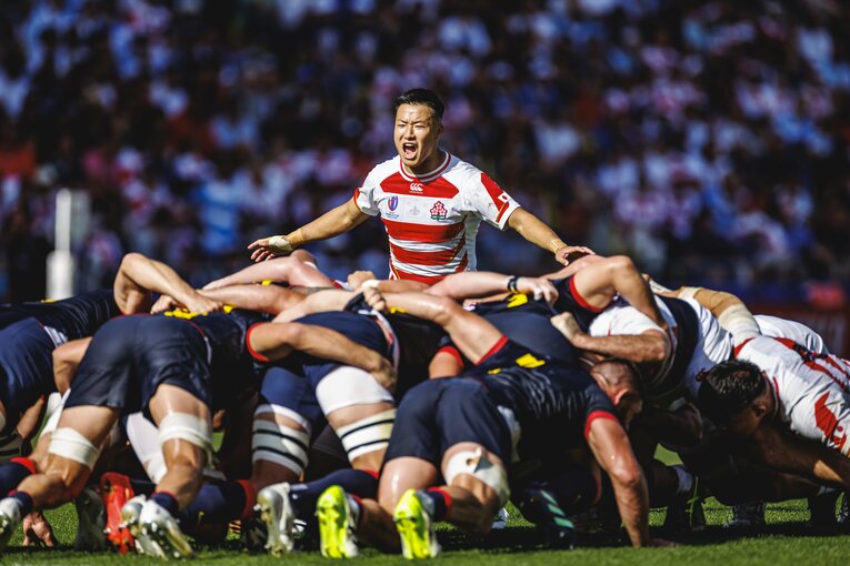 齋藤直人（2023年ラグビーW杯アルゼンチン戦）　©︎Kiichi Matsumoto