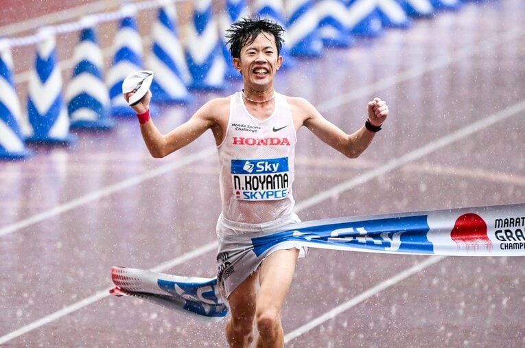 2023年のMGCで優勝した小山はその時のポイントも活かしJMCシリーズ4のチャンピオンに　©Asami Enomoto