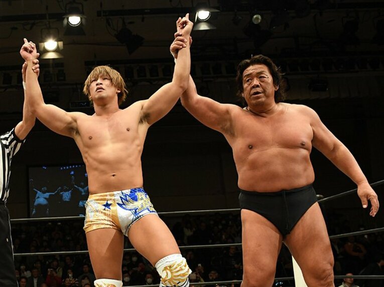 長州力、45年のプロレス人生に終止符。家族のもとに笑顔で帰還できた67歳。(5) ／ photograph by Essei Hara