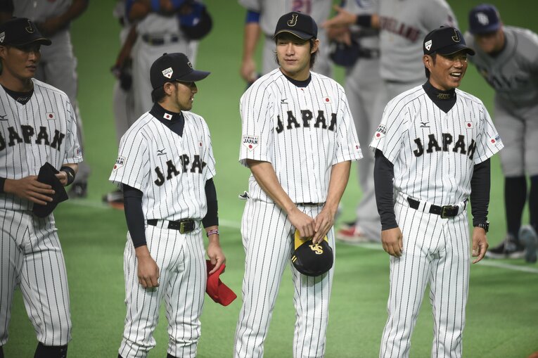 2014日米野球でMLBオールスター戦に出場した柳田悠岐　©Naoya Sanuki