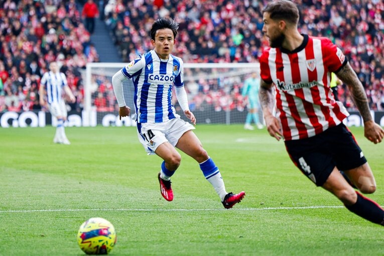 「クボには開幕前から…今はそれ以上の期待だ」MVP→徹底マークで不発も久保建英21歳“バスクダービー両軍サポの熱視線”をカメラマンは見た(20)