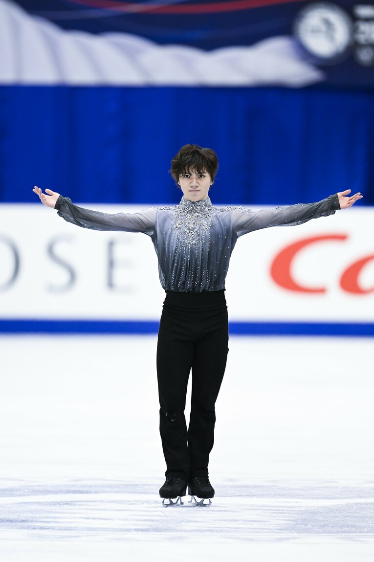 NHK杯、フリーの演技後　©Asami Enomoto