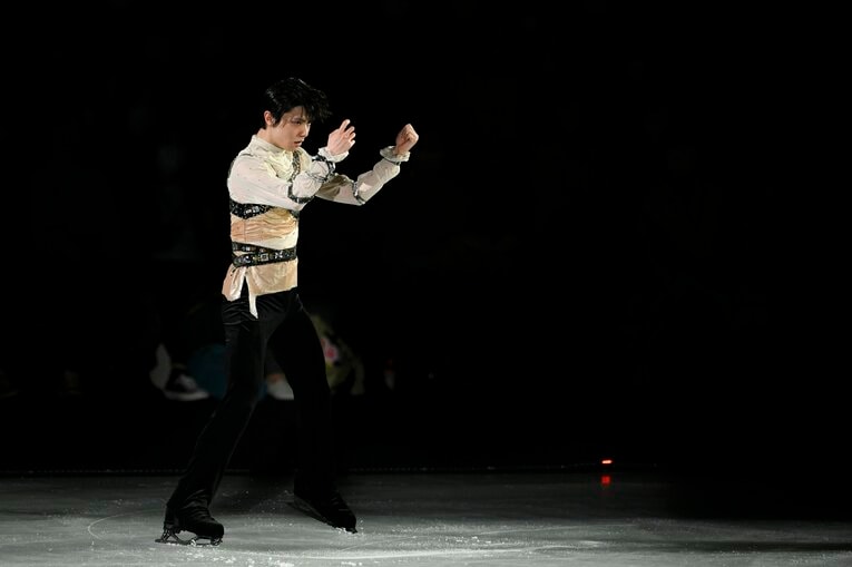 アイスショー「プロローグ」で演じた『ロミオ＋ジュリエット』　©Asami Enomoto