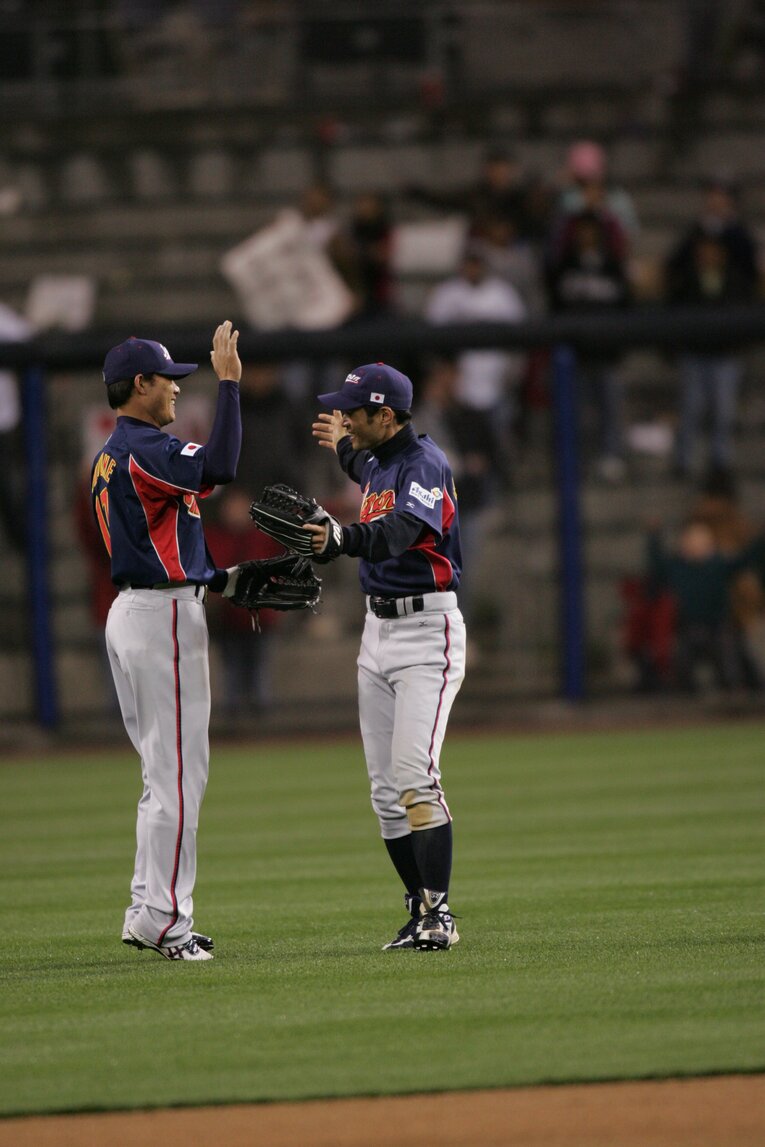 イチローとともに鉄壁の外野守備も見せた　©Naoya Sanuki