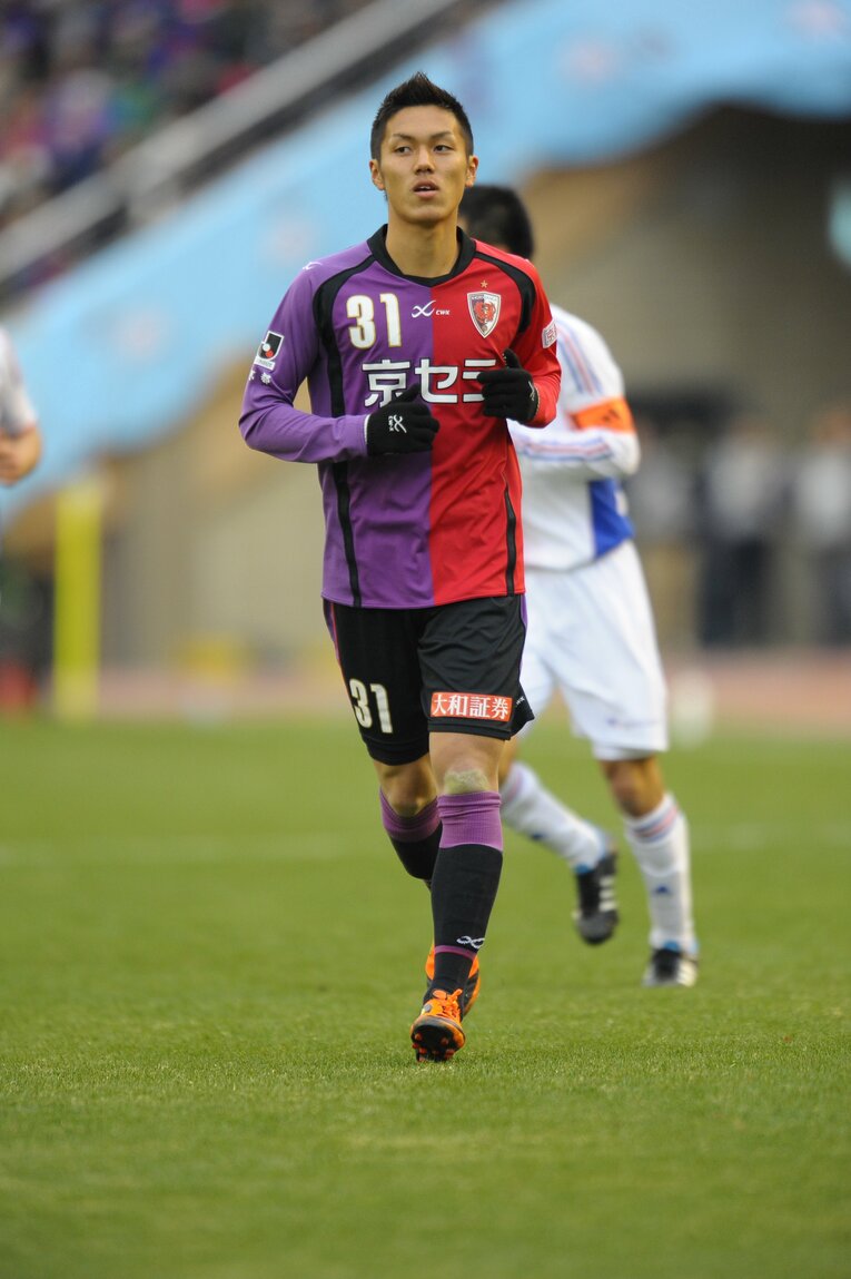 2012年、京都でデビューした頃の久保（写真は右に続きます）　©Toshiya Kondo