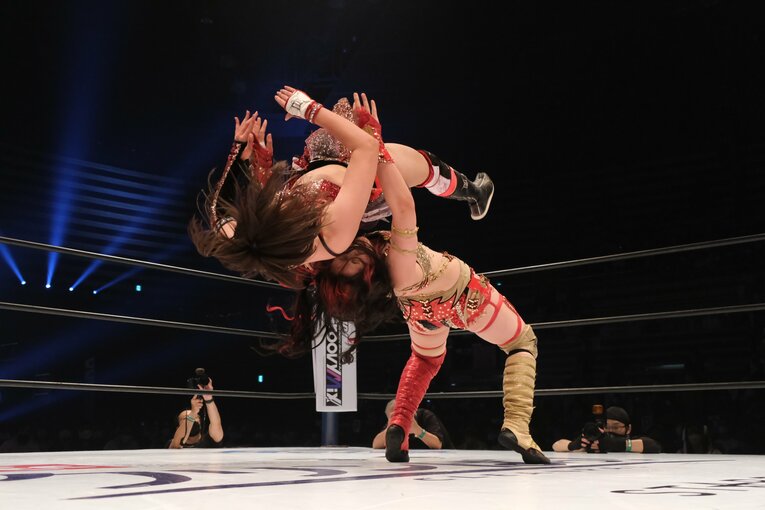 “元アイドルのパワーファイター”ひめか覚醒の日…父の死を乗り越え、スターダムリーグ戦で林下詩美にも勝利「もうクヨクヨしてられない」(75)