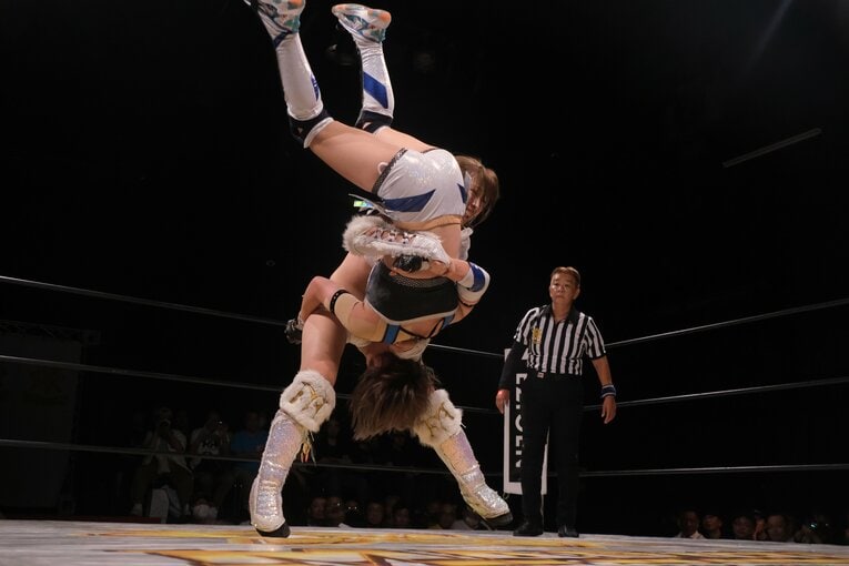 マリーゴールドの女子プロレスラー・桜井麻衣　©Norihiro Hashimoto