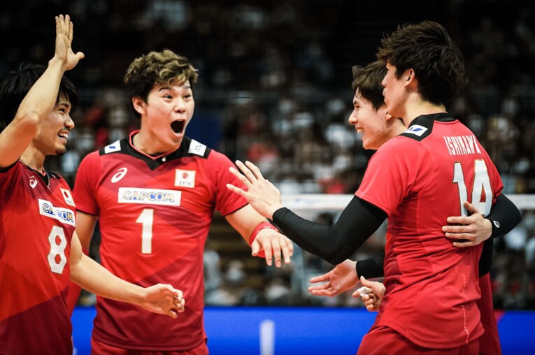 2022年ネーションズリーグ　©︎FIVB