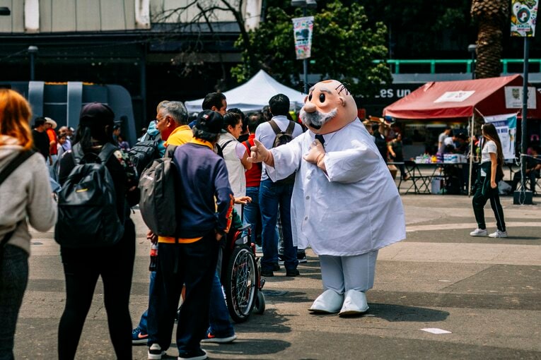W杯開催地メキシコシティの様子（写真は右に続きます）©Kiichi Matsumoto/JMPA