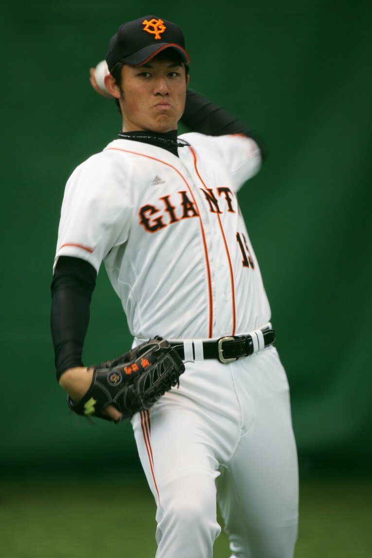 元巨人・辻内崇伸　©BUNGEISHUNJU