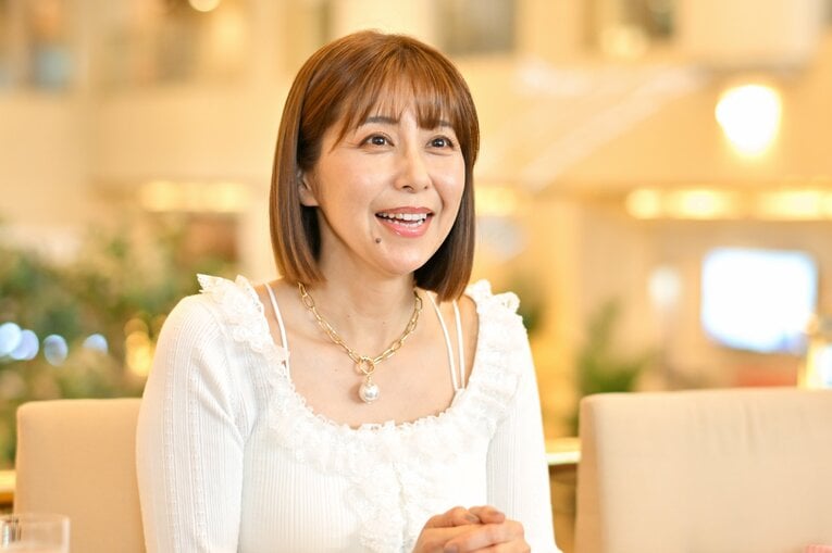 緒方かな子52歳。23歳で芸能界を引退し、広島カープ選手だった緒方孝市と結婚を発表 ©Hideki Sugiyama