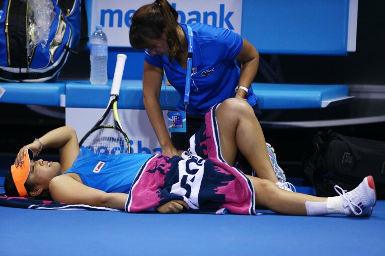 最後のグランドスラム本戦になってしまった2014年の全豪　©Getty Images