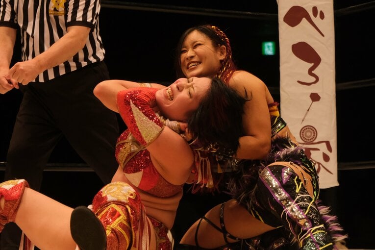 「日本スタイルも出し切った」イヨ・スカイが“WWEでは使えない大技”を…林下詩美が女子プロレス新団体で叶えた夢「今日は紫雷イオが見れた」(18)