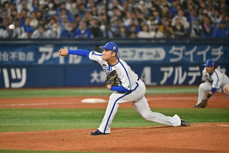 日本シリーズ第6戦を締め括った森原康平　©Hideki Sugiyama