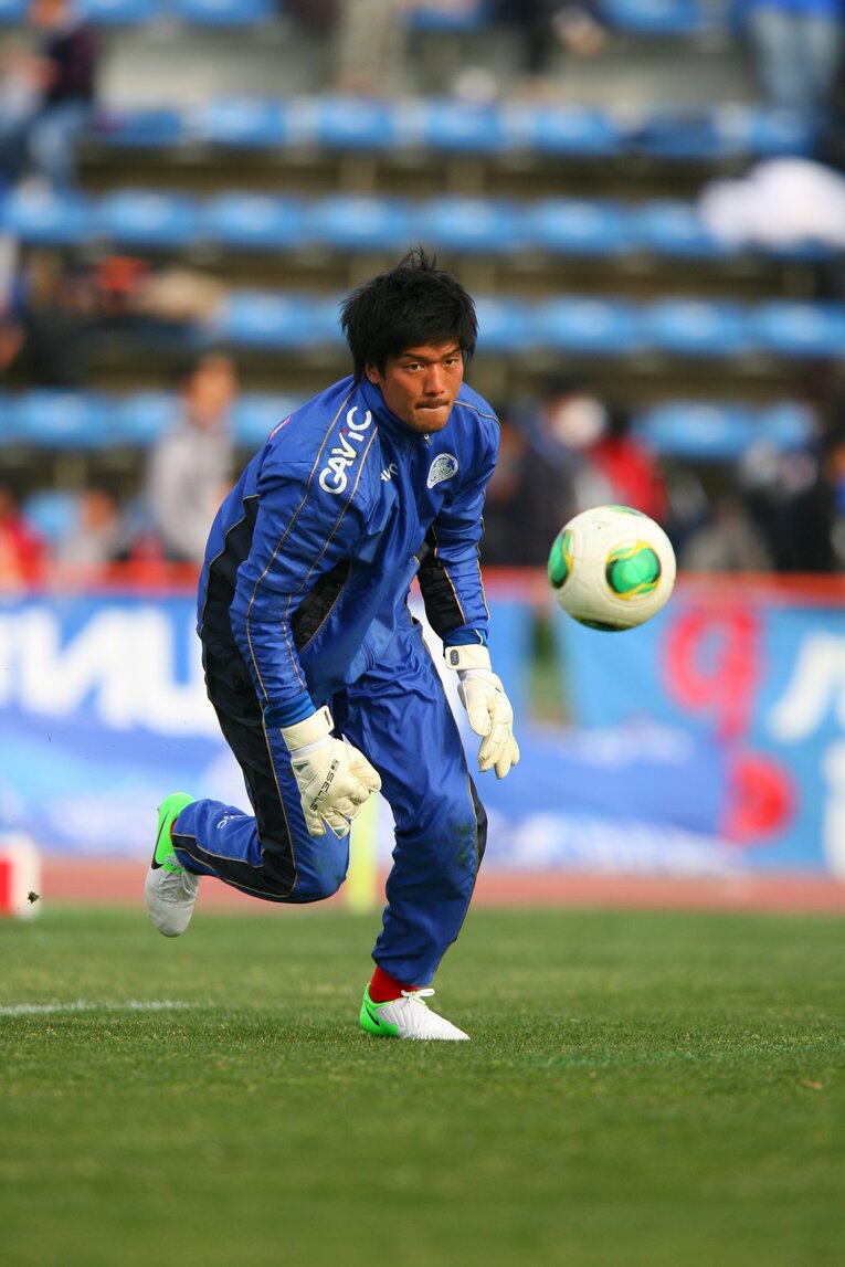 水戸ホーリーホック時代の岩舘直　©J.LEAGUE