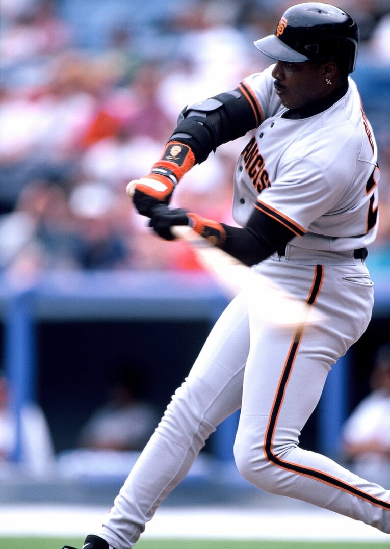 若かりしボンズ（31歳時）©Kazuaki Nishiyama