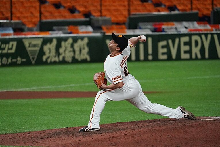 ロッテの香月一也とトレードされた澤村拓一　(C)Hideki Sugiyama