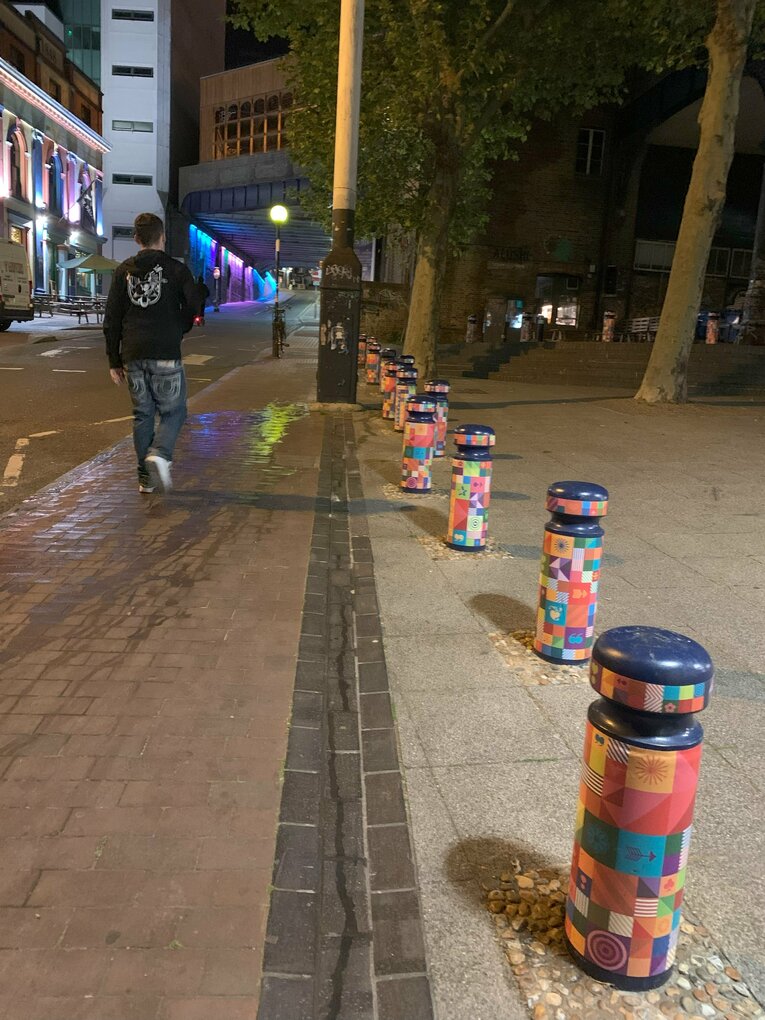 オシャレなブライトンの町並み　©Yoichi Igawa　