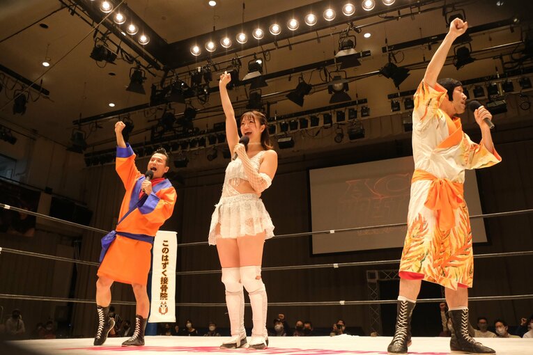 「立ってるだけで映える」173cmの“闘うグラドル女優”後藤智香がリングで見せる“華”と野心「四方から見てもらえるのがとにかく嬉しい」(49)