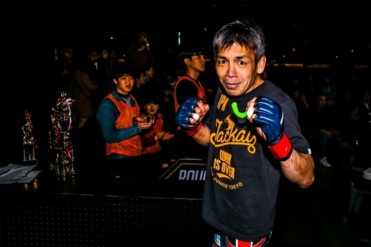 試合後の大石　©Susumu Nagao