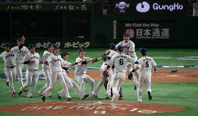 プレミア12の優勝時©Getty Images