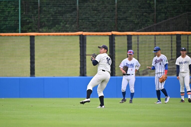 今夏の大学ジャパン合宿での渡部　©︎Hideki Sugiyama