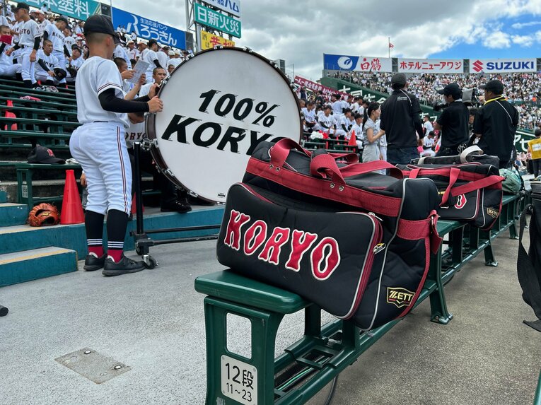 それでも広陵はショルダーバッグを貫く ©Yukiko Umetsu