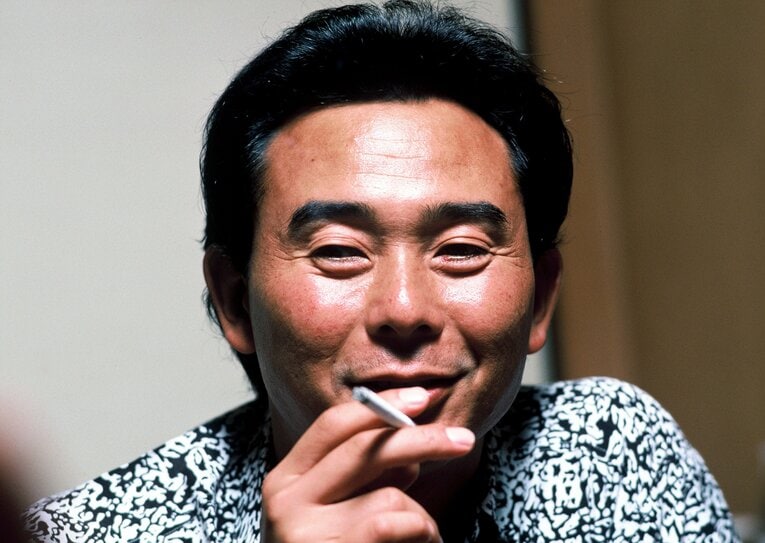 1989年撮影の東尾修　©Naoya Sanuki