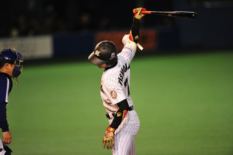 西岡剛（2010年日本シリーズ）©︎Hideki Sugiyama