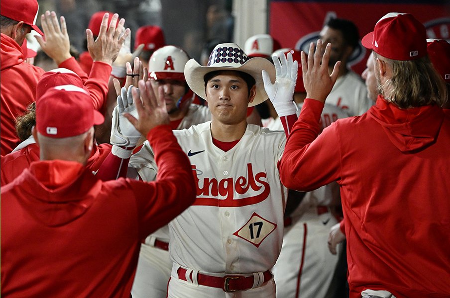 「大谷翔平だからこそ、チームを窮地から救い出せる」 ワイルドカード獲得へ、カギとなる大谷の「打撃成績」を徹底調査してみた<Number Web> photograph by Getty Images