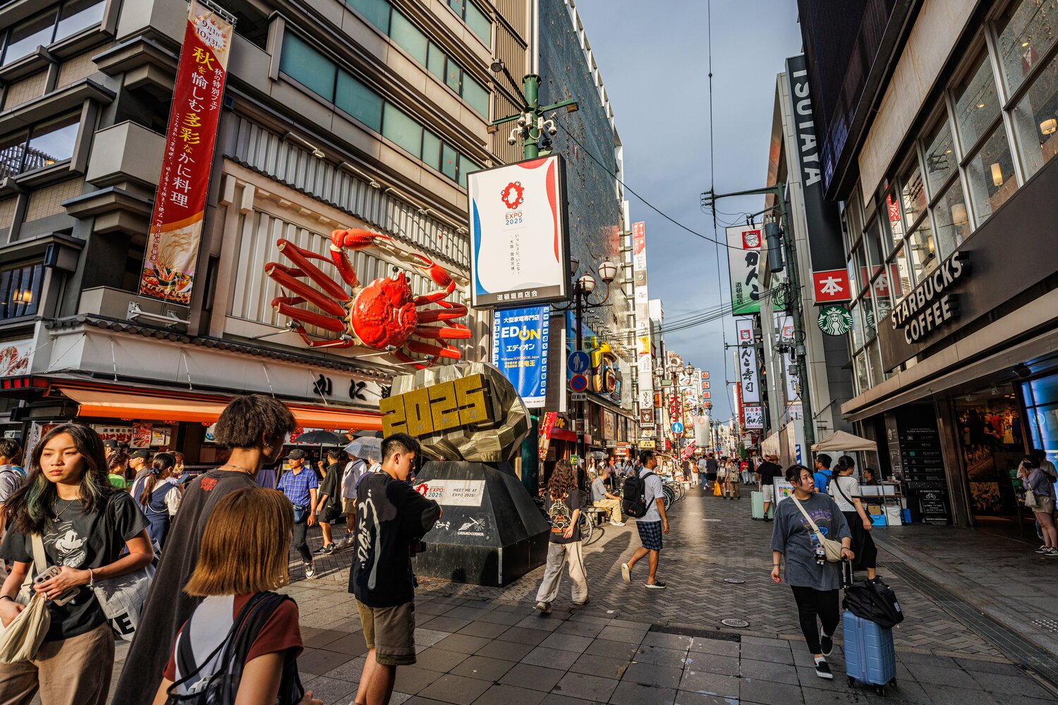 写真は現在の戎橋付近　©Masashi Soiri